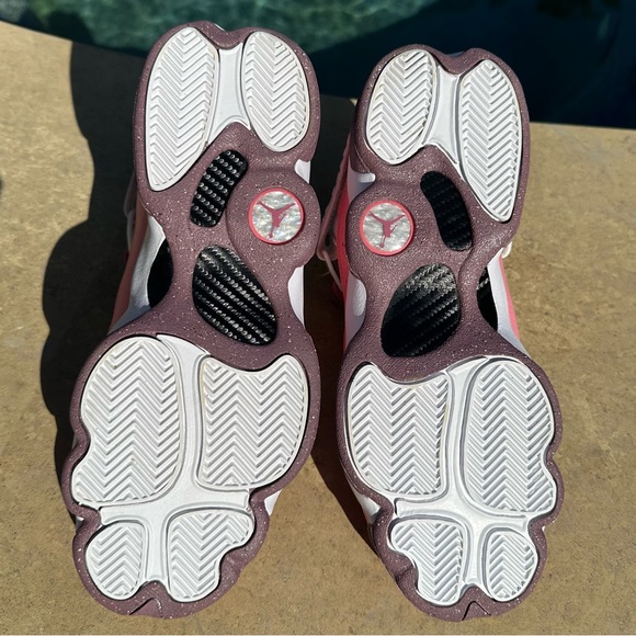 Jordan 6 Rings Coral Chalk White Desert Berry-Size 6.5Y, 8 Women’s - Picture 8 of 9